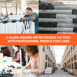 Carpa de Acero con Estructura de Madera Blanca y Paredes Laterales, Carpa Tipo Hotel de Fábrica - Product Image 6