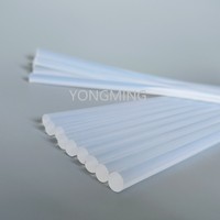 Bâton de colle thermofusible blanc transparent avec 11mm 7 mm pour pistolet à colle thermofusible utiliser du silicone adhésif thermofusible en Polyamide blanc