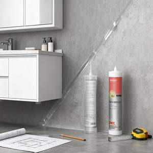 बाथरूम समूहों के लिए विशेष संरचनात्मक चिपकने, वाटरप्रूफ, दूध प्रतिरोधी, और क्रैक-मुक्त सिलिकॉन सीलेंट निर्माताओं के लिए विशेष संरचनात्मक चिपकने वाला - Product Image 2