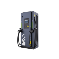 Chargeur rapide DC bidirectionnel V2X prêt à l'emploi, double pistolet, charge simultanée, intégration au réseau intelligent, OCPP 1.6J, commercial ZKYC WY10A