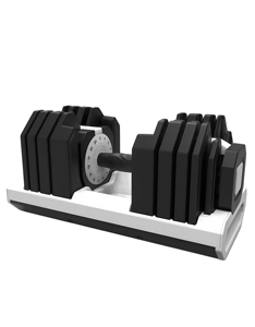 Adjustable 24KG Gym <b>Free</b> <b>Weights</b> Factory High Quality Automatic Customizable Durable Dumbbell for Home Fitness - Product Image 6