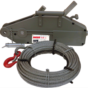 Customizable CE 3500LBS Aluminium Alloy <strong>Manual</strong> Wire Rope Lever <strong>Hoist</strong> New Condition for Restaurant Industries - Product Image 2