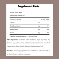Proteína de Suero de Leche Aislada en Tabletas, Vainilla Claro Original, 50 kg, Marca Privada, Certificación GMP, HACCP, QS, ISO, para el Crecimiento Muscular y Belleza