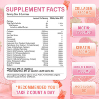 Blanchiment de la peau adulte Bonbons vitaminiques L-Glutathion Suppléments Biotine Kératine Collagène marin pour la peau