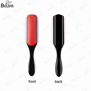 <span class=keywords><strong>Cepillo</strong></span> de <span class=keywords><strong>pelo</strong></span> desenredante de 9 filas de cerdas de nailon con logotipo personalizado, <span class=keywords><strong>cepillo</strong></span> de <span class=keywords><strong>pelo</strong></span> desmontable D3 mediano <span class=keywords><strong>Denman</strong></span> - Product Image 6