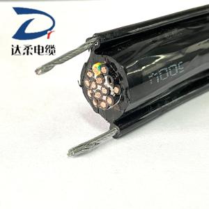 Cables de control para grúas de 24x1.5mm² y 18x1.5mm², de cobre con aislamiento de PVC, 600V/1000V, <span class=keywords><strong>cable</strong></span> colgante para grúas, resistencia a la tracción de 400N, multinúcleo - Product Image 1