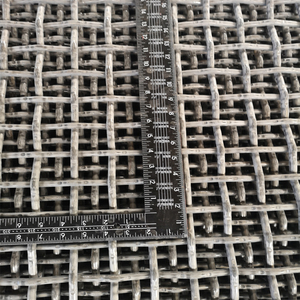 Chất lượng cao 65Mn nặng khai thác rung màn hình lưới cho đá nghiền thiết bị nhà máy bán hàng trực tiếp crimped dệt dây lưới - Product Image 2