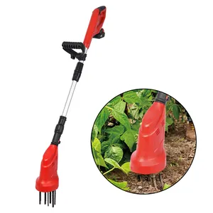 VERTAK 20V cordless gardening digging tiller best mini hand tiller electric multi function mini twist tiller cultivator