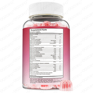 LDJ Produttore OEM di Caramelle Gommose Multivitaminiche per Donne con Vitamine A, C, D3, Complesso B, Calcio, Ferro, Zinco e Inositolo per la Salute Ormonale e Immunitaria - Product Image 2