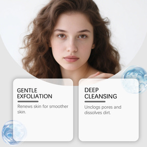 Gel exfoliant pour le visage, hydratant, rafraîchissant et lissant, très vendu en usine. - Product Image 4