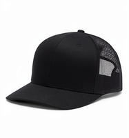 Casquette de baseball unisexe Columbia PFG 100% coton, maille, 6 panneaux, fermeture à pression