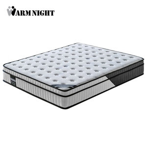 Bán Buôn Chất Lượng Cao Thoải Mái Túi Cuộn Dây Mùa Xuân Nệm Vua Nữ Hoàng Euro Top Nén Hữu Cơ Matress 6by6 12Inch - Product Image 5