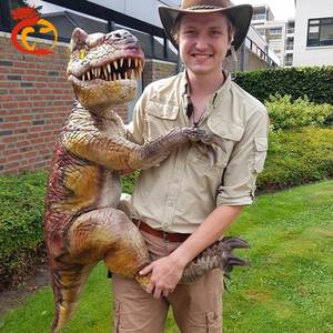 Marionnettes à main dinosaures T-Rex pour enfants, modèle 2020, en promotion - Product Image 5