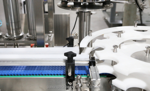 Thiết kế mới Độ chính xác cao trái cây tự động chai Nước ép táo Máy rót chai - Product Image 3