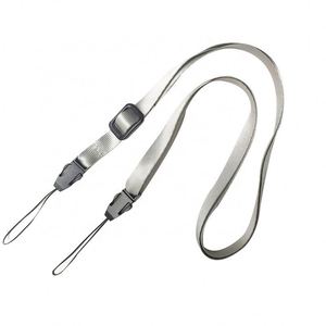 High Quality Custom Adjustable Nylon <b>Polyester</b> Shoulder Strap Id Card Holder Keychain <b>Lanyard</b> for Water Bottle Mini Small Fan - Product Image 1
