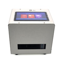 Machine d'impression Portable avec table, pour jus, shampooing, bocal, bouteilles en plastique, sacs en Pet, ml