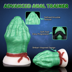 Siam Heart - Plug anal en silicone pour débutants, jouet anal fantaisie de petite taille, jouet de plaisir pour adultes bicolore, sans danger pour le corps, pour les plus de 18 ans - Product Image 3