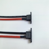 Connecteur mâle-femelle personnalisé Amass XT90E-M avec câble en silicone 10AWG 12AWG 14AWG, assemblage de câbles de 15cm 20cm 30cm 50cm