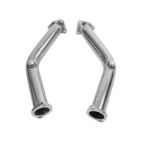 Tuyau d'extension d'échappement automobile en acier inoxydable, pièce de performance améliorée pour 350Z G35 VQ35DE 3.5L V6 (2003-2007)