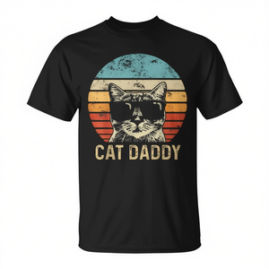 T-shirt vintage Cat Daddy Lover pour hommes - Product Image 2