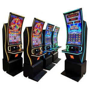 Macchina da gioco arcade con cabinet in metallo resistente, <span class=keywords><strong>monitor</strong></span> verticale da 32 pollici per parchi divertimento FEC ad alta redditività - Product Image 3