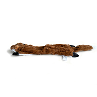 Jouet à mâcher couineur en peluche durable en coton écologique pour chiens et chats, vente en gros