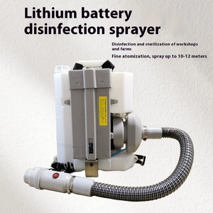 Pulvérisateur à dos électrique à très faible <span class=keywords><strong>volume</strong></span>, pulvérisateur d'atomisation, pulvérisateur de désinfection, <span class=keywords><strong>batterie</strong></span> au lithium, machine de désinfection, <span class=keywords><strong>1</strong></span> litre - Product Image 4
