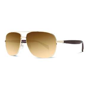 Gafas de Sol de Marca de Lujo Personalizadas, Unisex, Armazón Metálico Azul, Lentes Polarizadas TAC, Estilo Colorido, Lentes con Logotipo EV002 TW - Product Image 3