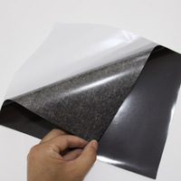 Para uso industrial Servicio de corte Disponible Tamaño personalizado Suave A4 Hojas magnéticas Papel impreso Adhesivo Imán de nevera