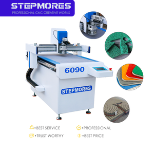 Máquina <span class=keywords><strong>para</strong></span> Hacer Alfombras de PVC 6090 1212 1325, Router Oscilante de Vinilo y Goma, Router Oscilante Neumático - Product Image 1