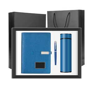 Ensemble Cadeau d'Entreprise : Power Bank, Carnet, <span class=keywords><strong>Stylo</strong></span> Métallique et Bouteille Isotherme – Article Promotionnel Personnalisable pour Cadeaux d'Entreprise - Product Image 2