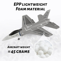 CQZNRC F16 Fighter Jet FX8023, planeur à aile fixe haute vitesse, avion RC 2.4G tri-canaux avec mousse EPP, durable, longue portée