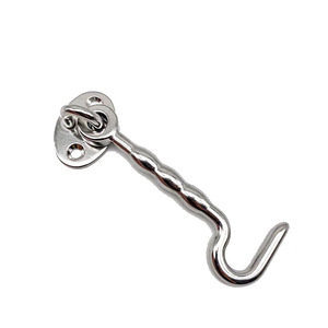 Stainless Steel Door Window <b>Hook</b> Chain Lock Heavy Duty Security <b>Bolt</b> For Door And Window Easy Installation Industrial Design - Product Image 4
