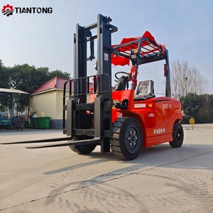 3.5톤 전동 지게차 접이식 마스트 고에너지 배터리, 유통센터 중량물 적재용으로 인기 판매 중 - Product Image 5