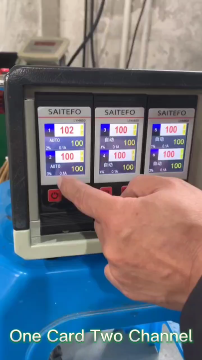 OEM Small Touch-screen 4 Card 8 Zone PID High Precision Temperature ...