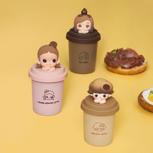 POPMART pour Mart Bubble Cute <span class=keywords><strong>Grain</strong></span> Coffee Factory Series Bougie en verre parfumée Boîte mystère <span class=keywords><strong>D</strong></span>écoration <span class=keywords><strong>d</strong></span>'intérieur Cadeau - Product Image 2