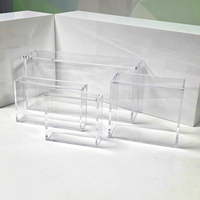 Boîte de rangement protectrice en acrylique pour Elite Trainer Box et petits boosters, avec aimants puissants et protection UV à 99%