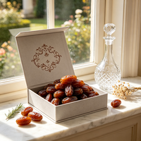 Boîte à dattes de luxe, emballage cadeau en matériau recyclable et durable pour les chocolats et les bonbons de qualité supérieure pour l'Aïd Moubarak