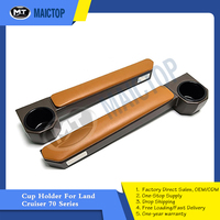 Maictop Pickup Accessoires d'intérieur en plastique populaires Accoudoir de porte de voiture Porte-gobelet pour Land Cruiser 70 Series LC79 LC76