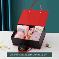 Ensemble de boîtes cadeaux avec logo personnalisé, 55 tasses isothermes en porcelaine, thermos en céramique, mug à thé ou à café pour mariage