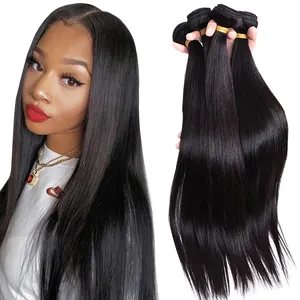 Groothandel Bundel Virgin Hair Vendors Ruwe Cuticula Uitgelijnd 10a Virgin Mink Cambodjaanse Braziliaanse Menselijk Haar Bundels Met Sluiting