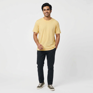 Nouveau T-shirt pour homme en coton 100% imprimé 2023, personnalisable, T-shirt uni doux avec logo, T-shirt grande taille - Product Image 1