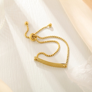 Pulsera con nombre pequeño y delicado, pulsera minimalista personalizada con nombres de texto pequeño, color dorado, chapado en nombre, regalo de joyería para mujer - Product Image 4