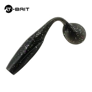 <span class=keywords><strong>Leurre</strong></span> de pêche souple avec queue de pagaie en forme de T pour eau douce salée - Product Image 2