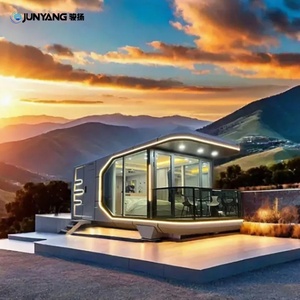 Maison conteneur modulaire de luxe préfabriquée la plus populaire, style capsule spatiale Apple, de marque Maison - Product Image 6