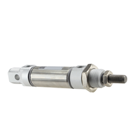 Cylindre pneumatique FES-TO DSNU-32-30-PPS-A, cylindre rond, alésage 32 mm, course 30 mm, amortisseur auto-réglable ISO 6432
