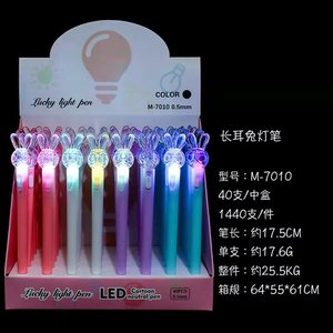 Professional Made Non-toxic Drawing Painting Good Writing Creative <strong>Rabbit</strong> Cute Cartoon Neutral <strong>Pen</strong> Lamp <strong>Pen</strong> - Product Image 1