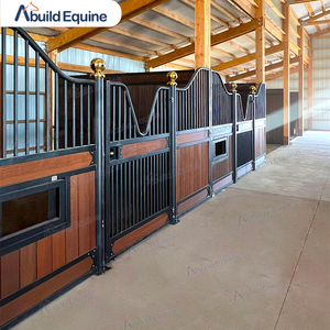 Ngoài trời tạm thời di động mạ kẽm ngựa chuồng và chuồng để bán - Product Image 3