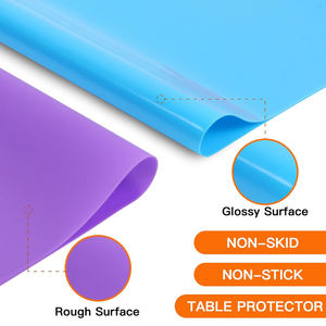 Mantel Individual de silicona para alimentación de bebés y niños pequeños personalizado, impermeable, antideslizante, manteles individuales de silicona para mesa, alfombrilla para hornear, alfombrilla de silicona para hornear - Product Image 2