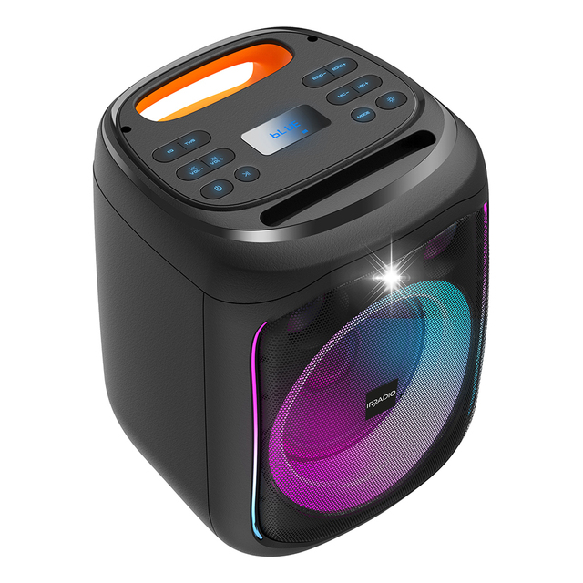 5W for Bluetooth Speaker Mod. IR-G30 Waterproof Active TWS with LED Microphone TF Card Features Durable Plastic Metal Cabinet
